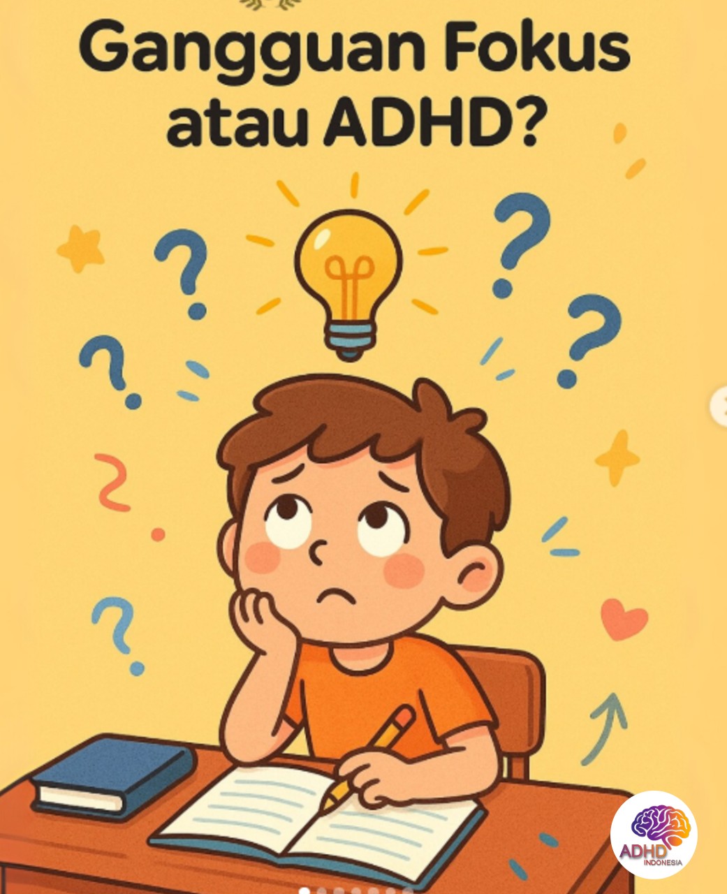 ADHD dan Kesulitan Fokus Anak: Edukasi untuk Keluarga di Kota Pagar Alam