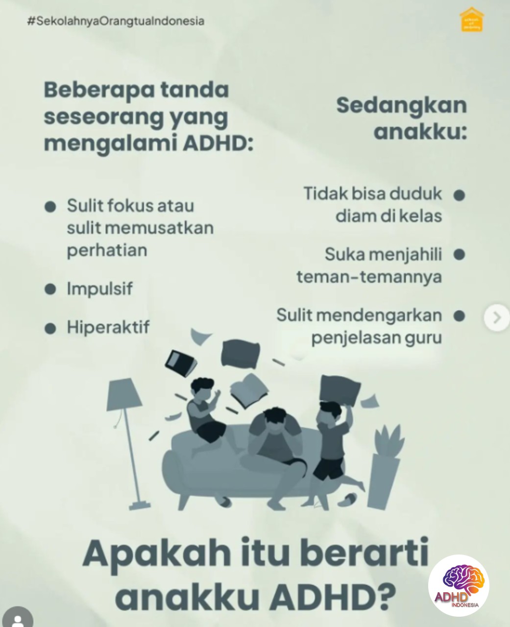 Ciri dan Gejala ADHD pada Anak Usia Dini di Kota Pagar Alam
